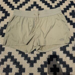 The North Face Tan women’s sz L Athletic Shorts